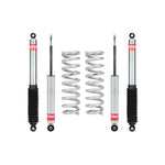Eibach Pro-Truck Stage 1 Lift Kit including silver coil springs and performance shocks