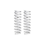 Silver metallic Eibach Pro-Truck front lift springs for 2015-2018 Ram 1500 4WD.