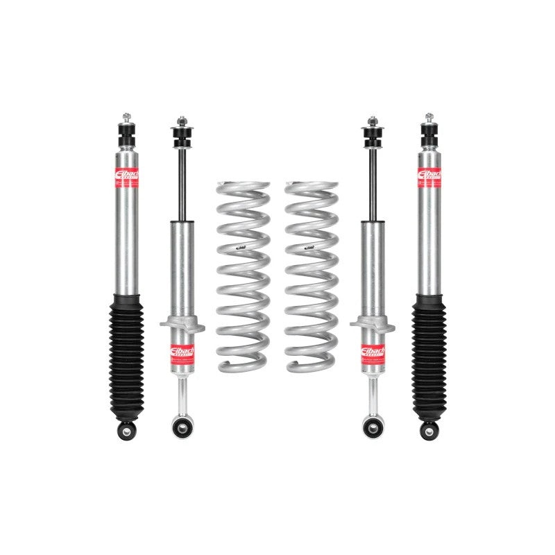 Eibach Pro-Truck Lift Kit Stage 1 featuring performance coil springs and shocks for 2016-2023 Toyota Tacoma