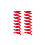 Red Eibach Pro-Lift-Kit front lift springs for Toyota TRD Pro Fox shocks
