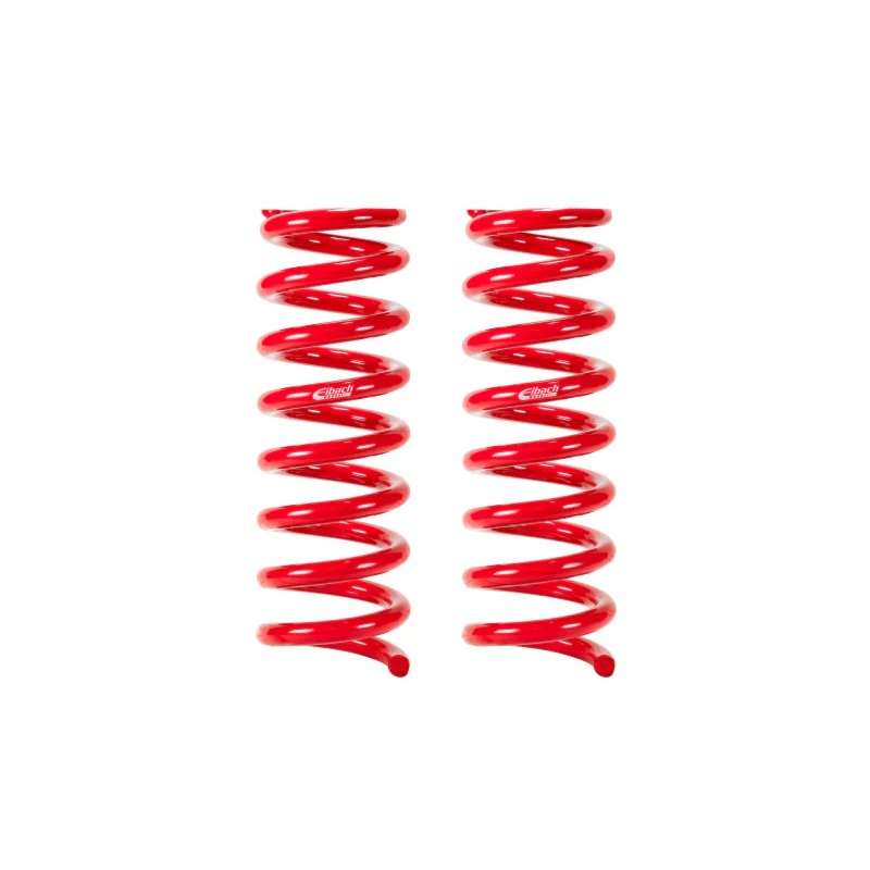 Red Eibach Pro-Lift-Kit front lift springs for Toyota TRD Pro Fox shocks