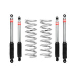 Eibach PRO-TRUCK-LIFT Stage 1 suspension kit including silver coil springs and performance shocks for Ram 3500.