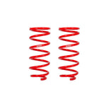 A pair of red Eibach Pro-Truck rear lift springs for 2019-2024 Toyota 4Runner TRD Pro.