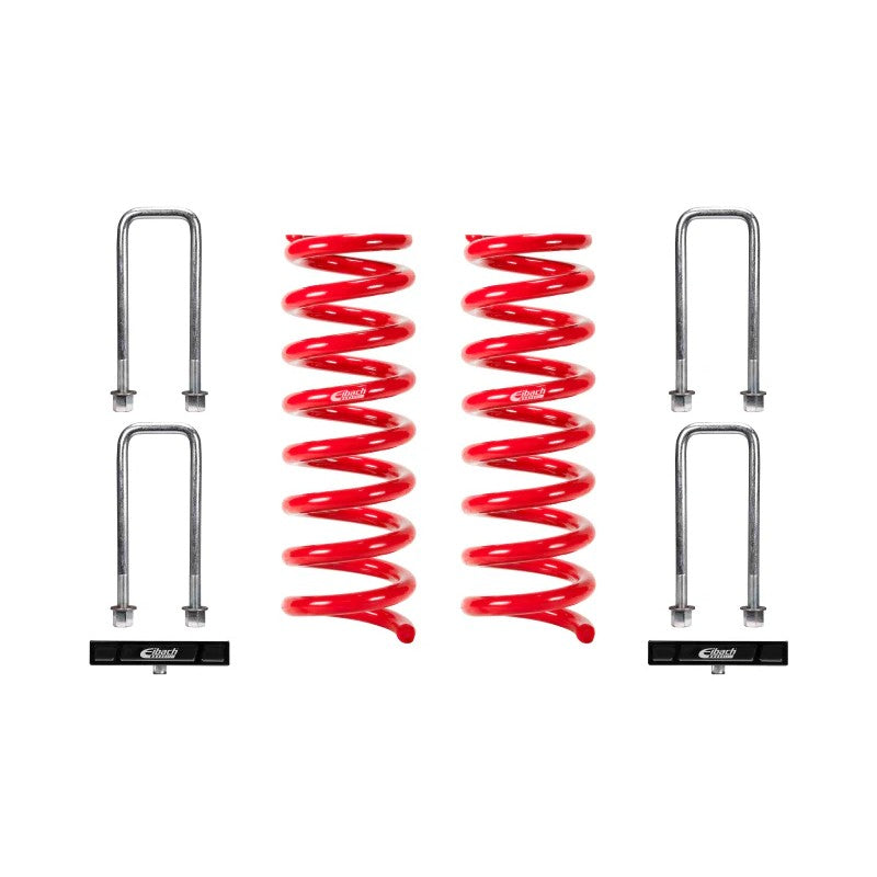 Eibach Pro-Truck red lift springs for 2020-2021 Toyota Tacoma TRD Pro with factory Fox shocks