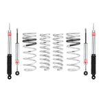 Eibach PRO-TRUCK-LIFT Stage 1 suspension kit including four silver shocks and two coil springs for 2022-2026 Toyota Tundra