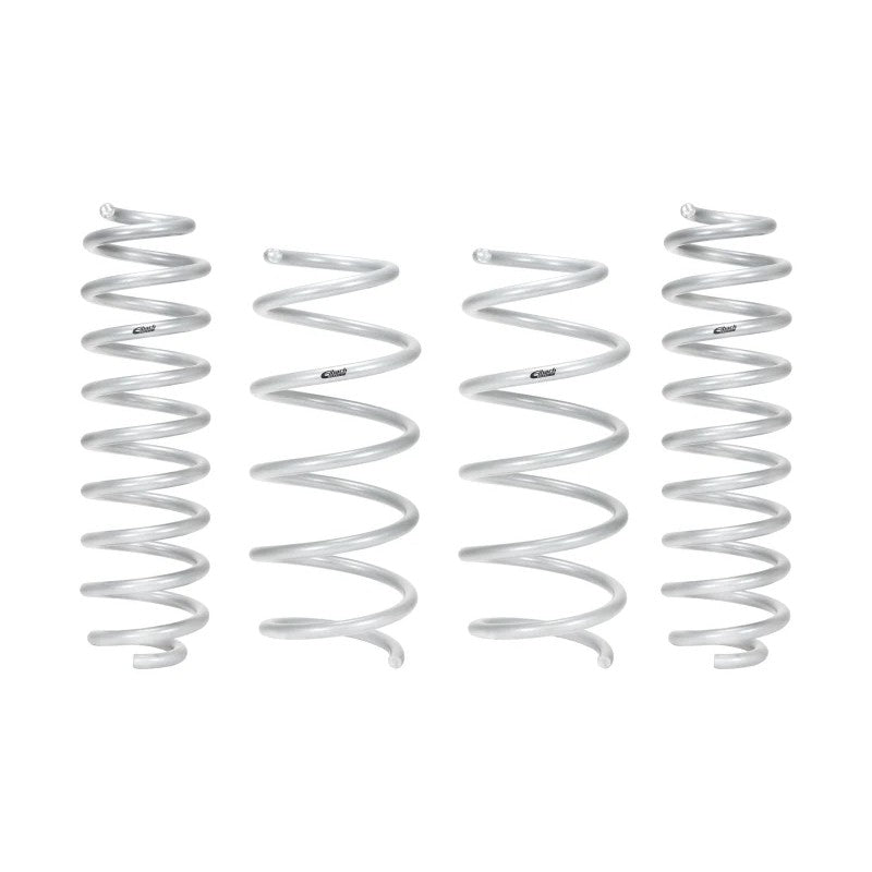Silver Eibach Pro-Truck Lift Kit coil springs for 2019-2025 Toyota RAV4 suspension lift.