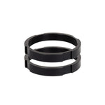 Eibach Pro-UTV black anodized aluminum crossover ring for 2.5-inch Fox shocks