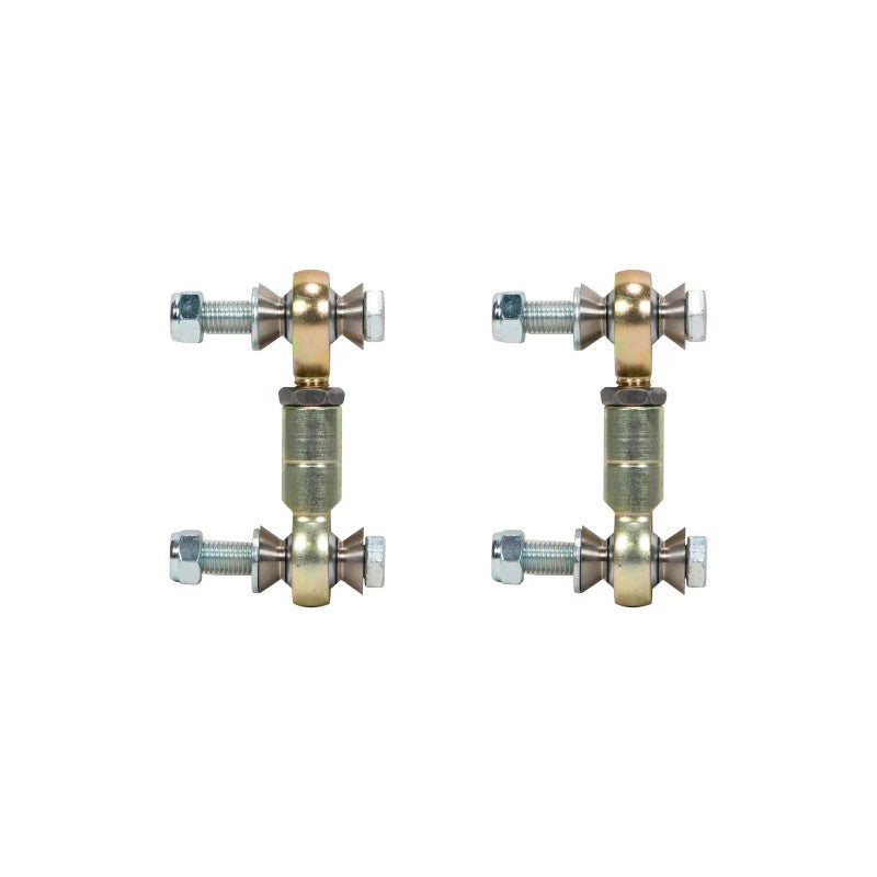 Eibach Rear Adjustable Anti-Roll End Link Kit for 2014-2018 Ford Focus ST showing chromoly rod ends and hex bodies