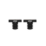 Eibach progressive rate polyurethane rear bump stops with billet aluminum relocation blocks for Toyota 4Runner.