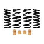 Four silver Eibach SUV Pro-Kit lowering springs for 2021-2025 Ford Mustang Mach-E GT.