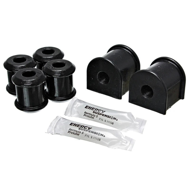 Black Energy Suspension 15mm Hyper-Flex polyurethane rear sway bar bushings for 2000-2004 Dodge Dakota and Durango