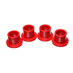 Red Energy Suspension Hyper-Flex polyurethane front rack and pinion bushing set for Dodge Dakota and Durango 4WD.