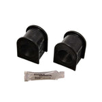 Black Energy Suspension 36mm Hyper-Flex polyurethane front sway bar bushings for 2000-2004 Ford Excursion.
