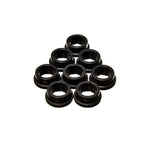 Black Energy Suspension Hyper-Flex polyurethane rack and pinion bushings for 2000-2005 Toyota Celica.