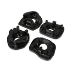 Energy Suspension 16.1110G black polyurethane motor mount inserts for Acura RSX and Honda Civic Si.