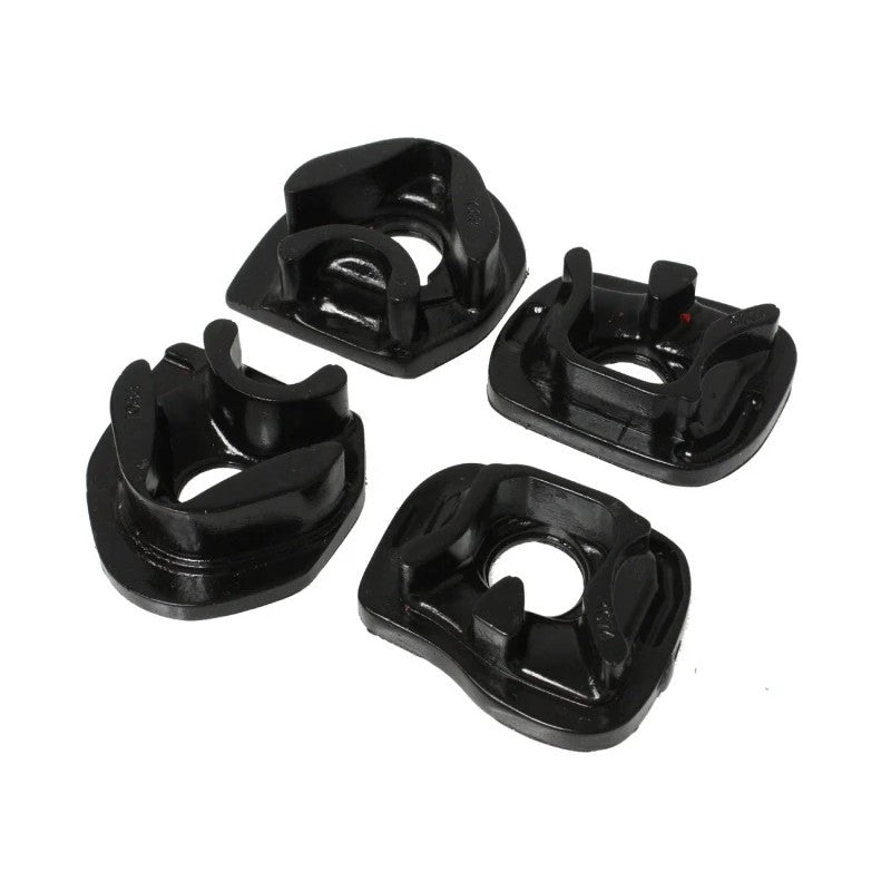 Energy Suspension 16.1110G black polyurethane motor mount inserts for Acura RSX and Honda Civic Si.