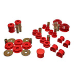 Red Energy Suspension Hyper-Flex polyurethane master bushing kit for 2003-2005 Mitsubishi Lancer Evolution 8.