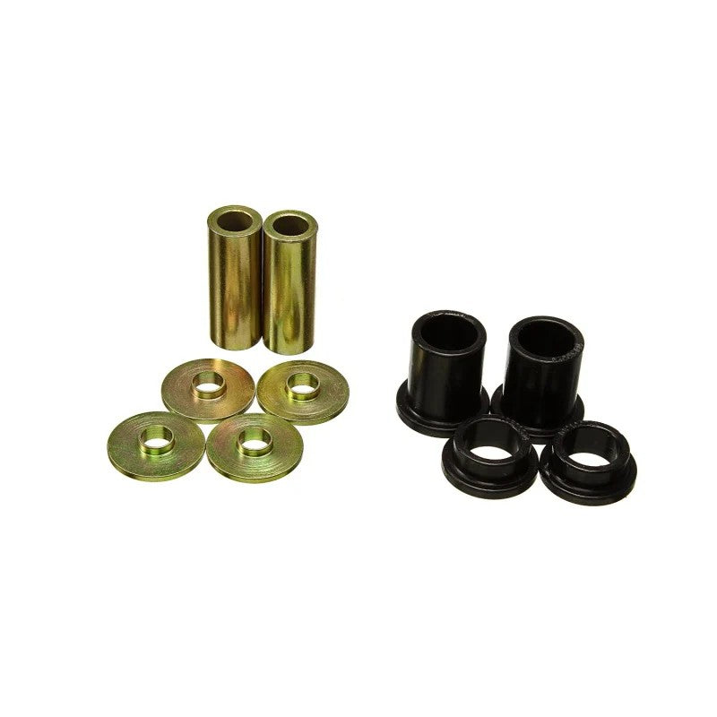Black Energy Suspension Hyper-Flex polyurethane rack and pinion bushing set 8.10108G for Lexus and Toyota.