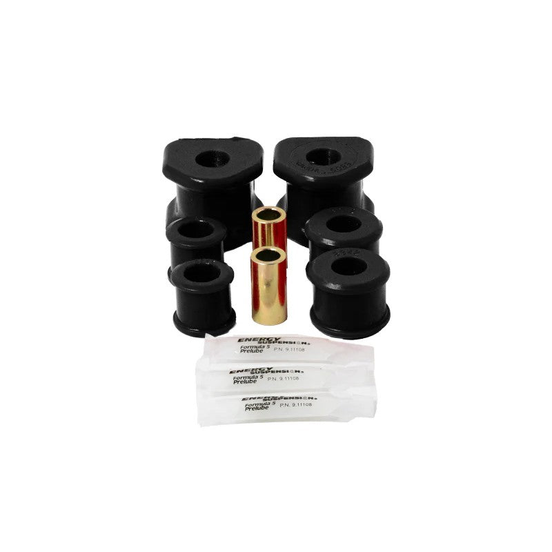 Black Hyper-Flex polyurethane rear sway bar frame bushings for 2005-2010 Ford Mustang models, part 4.5191G.