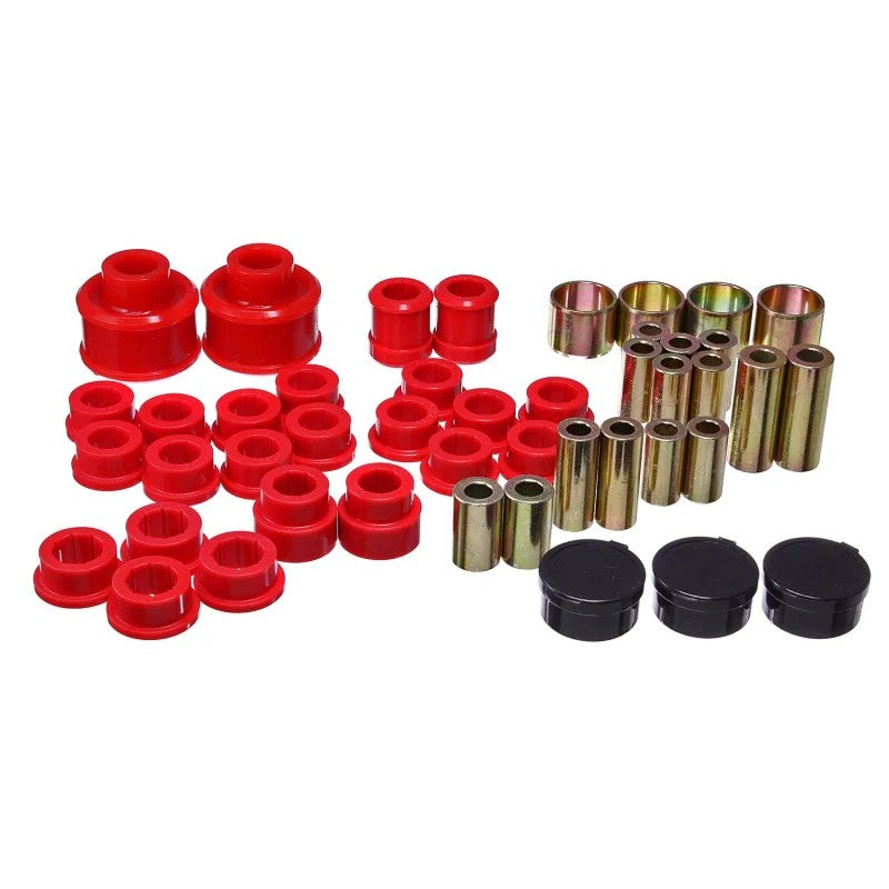 Red Energy Suspension Hyper-Flex polyurethane rear control arm bushing set for 2005-2009 Subaru models