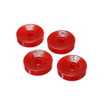 Energy Suspension Red Hyper-Flex polyurethane rear upper shock bushing set for 2006-2011 Honda Civic.