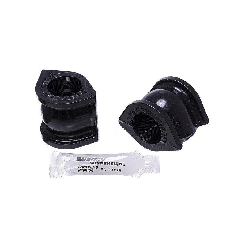 Black Energy Suspension Hyper-Flex 28mm polyurethane front sway bar bushings for 2006-2011 Honda Civic Si.