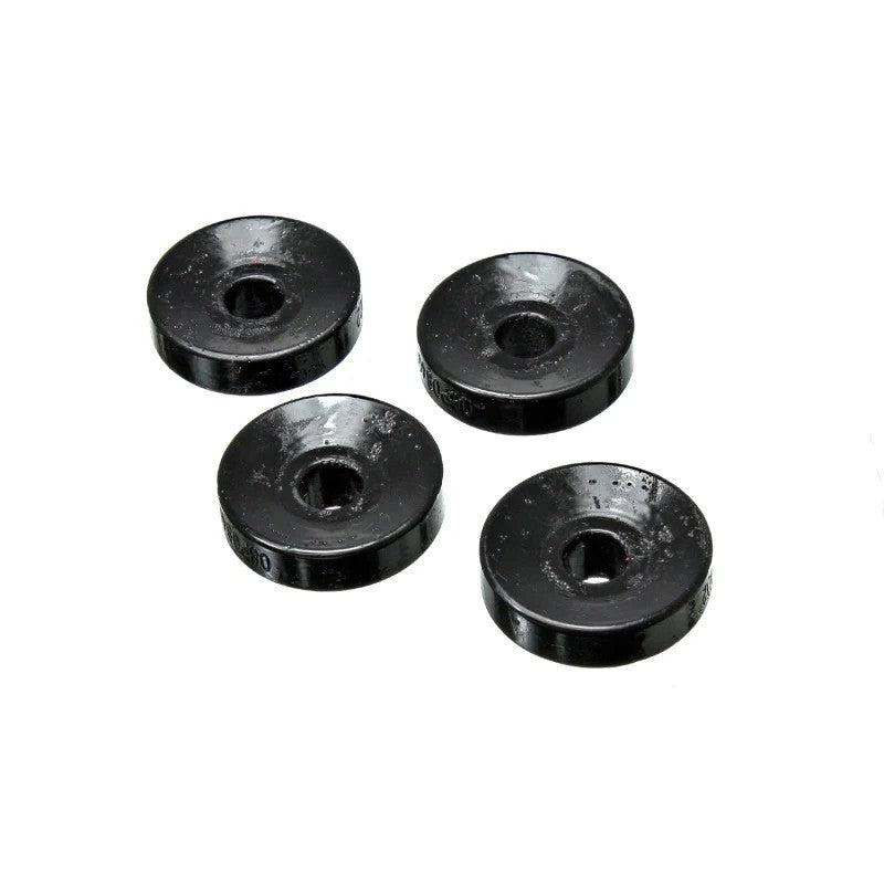 Black Energy Suspension Hyper-Flex polyurethane rear shock upper bushing set for 2006-2011 Honda Civic