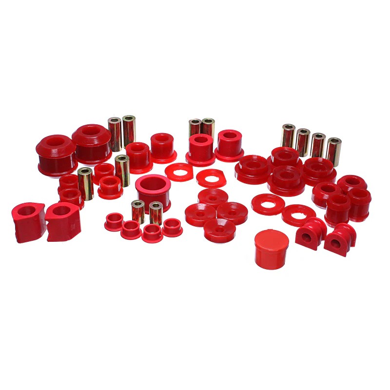 Red Energy Suspension Hyper-Flex polyurethane master bushing kit for 2006-2011 Honda Civic Si