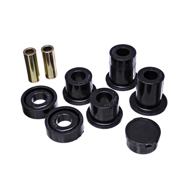 Energy Suspension black Hyper-Flex polyurethane front differential bushing set, part number 3.1154G.