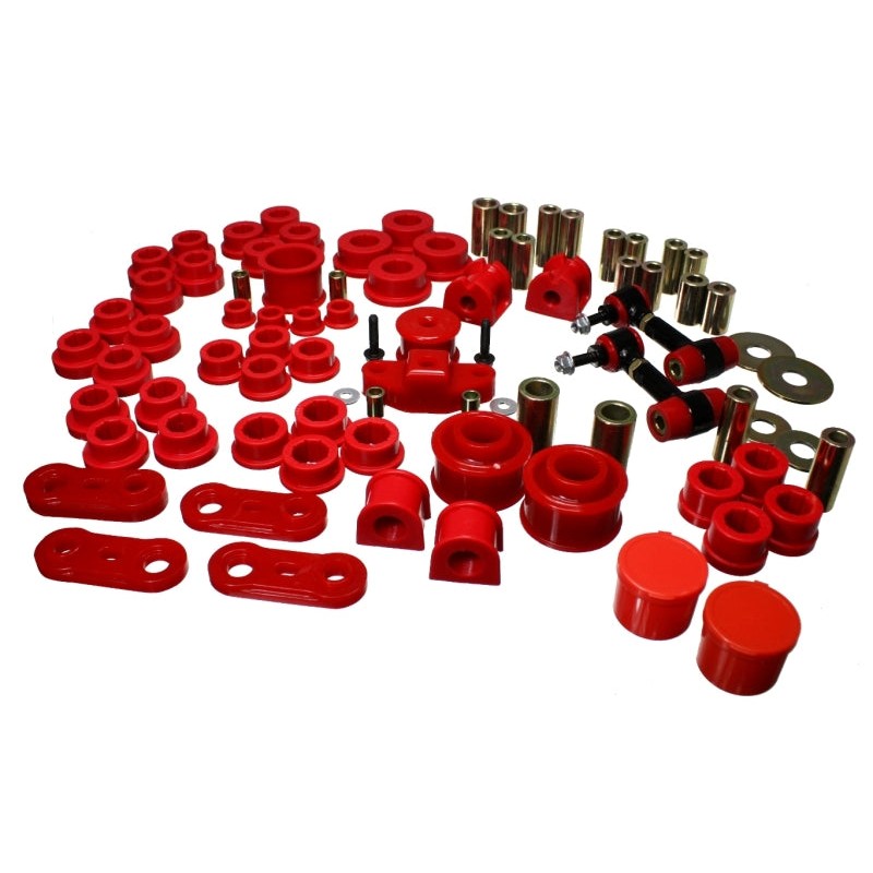 Red Energy Suspension Hyper-Flex polyurethane master bushing kit for 2008-2014 Subaru Impreza WRX
