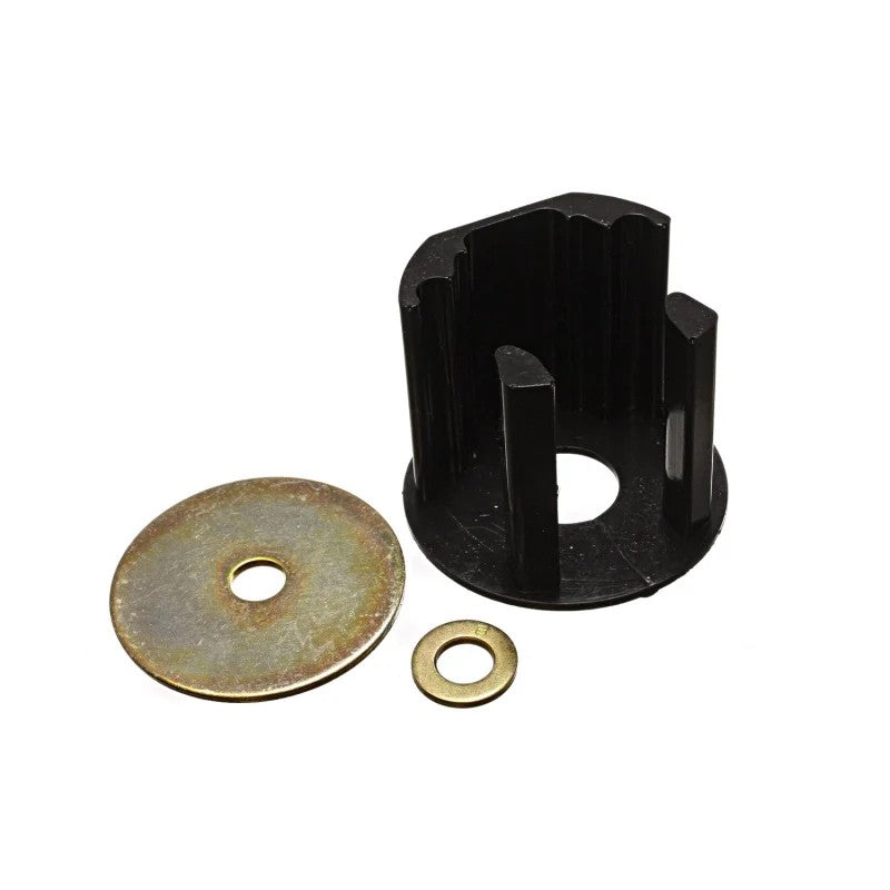 Energy Suspension 15.1107G black Hyper-Flex polyurethane motor mount inserts for 2009-2012 Audi and Volkswagen models