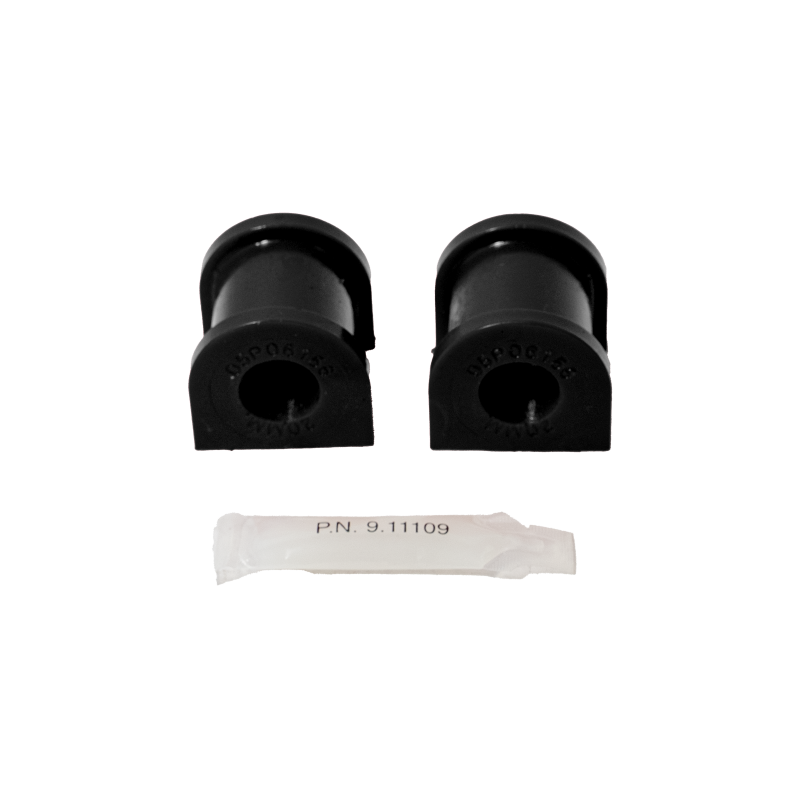 Energy Suspension 8.5158G Black Hyper-Flex polyurethane rear sway bar bushing set for 2010-2024 Toyota 4Runner.