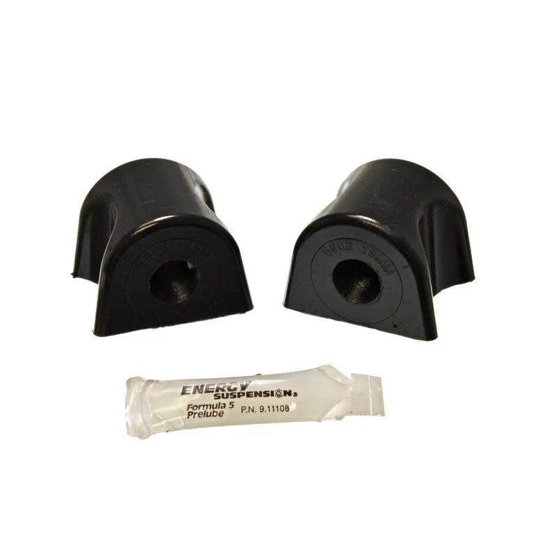 Energy Suspension 8.5138G black polyurethane 18mm front sway bar bushings for Scion FR-S and Subaru BRZ.