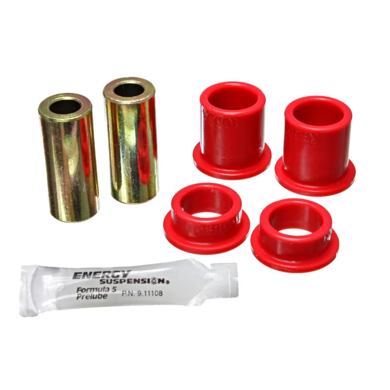 Energy Suspension Red Hyper-Flex polyurethane rack and pinion bushing set for 2013-2020 BRZ, FR-S, and 86.