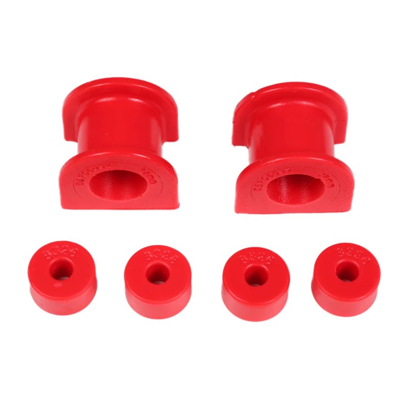 Red Energy Suspension Hyper-Flex polyurethane front sway bar bushings for Toyota 4Runner and Lexus GX470.