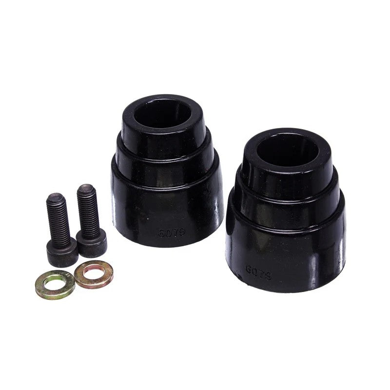Black Energy Suspension Hyper-Flex polyurethane rear bump stops for 1996-2009 Toyota 4Runner
