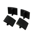 Black Energy Suspension Hyper-Flex polyurethane rear axle bump stops for 2005-2007 Ford F-250/F-350 Super Duty.