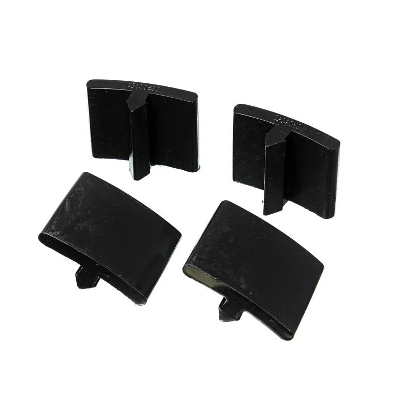 Black Energy Suspension Hyper-Flex polyurethane rear axle bump stops for 2005-2007 Ford F-250/F-350 Super Duty.