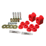 Red Energy Suspension Hyper-Flex polyurethane rear sway bar bushing set for 1-1/8 inch bars.