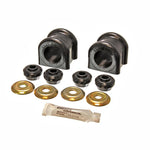 Black Energy Suspension 32mm Hyper-Flex polyurethane front sway bar bushings for Dodge Ram 4WD trucks.