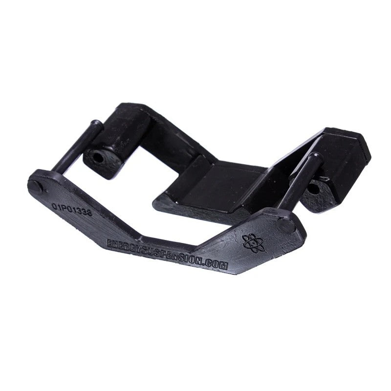 Black Energy Suspension Hyper-Flex polyurethane transmission mount insert for 2010-2020 Ford Mustang.
