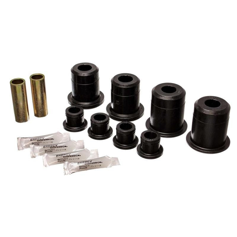 Energy Suspension red polyurethane master bushing set for 1955-1975 Jeep CJ5 and Willys CJ-5 models.