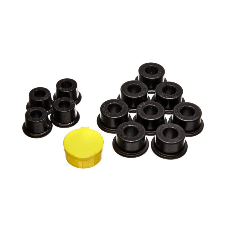 Energy Suspension 10.3102G Black polyurethane front control arm bushing set for 1963-1980 MG MGB.
