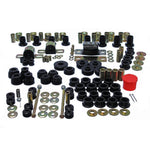 Energy Suspension 3.18123G black Hyper-Flex polyurethane master bushing kit for 1963-1982 Chevrolet Corvette.