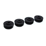 Black Energy Suspension Hyper-Flex polyurethane rear leaf spring bushings for 1963-1982 Chevrolet Corvette.