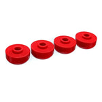 Red Energy Suspension Hyper-Flex polyurethane rear leaf spring bushings for 1963-1982 Chevrolet Corvette.