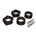 Energy Suspension black Hyper-Flex polyurethane rear spring plate bushings for 1969-1978 Volkswagen Beetle.