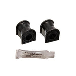 Energy Suspension black 18mm Hyper-Flex polyurethane front sway bar frame bushings for 1970-1978 Nissan 240Z 260Z 280Z