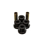 Black Energy Suspension Hyper-Flex polyurethane transmission crossmember mount bushings for 1970-1978 Nissan Z-series.