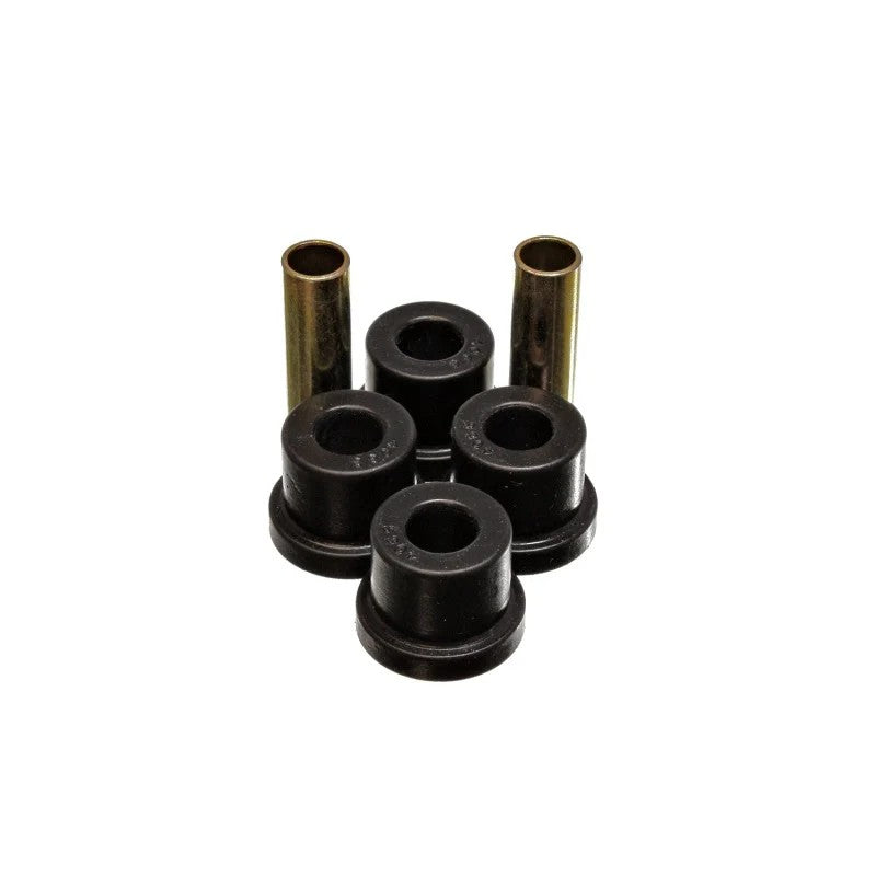 Black Energy Suspension Hyper-Flex polyurethane transmission crossmember mount bushings for 1970-1978 Nissan Z-series.